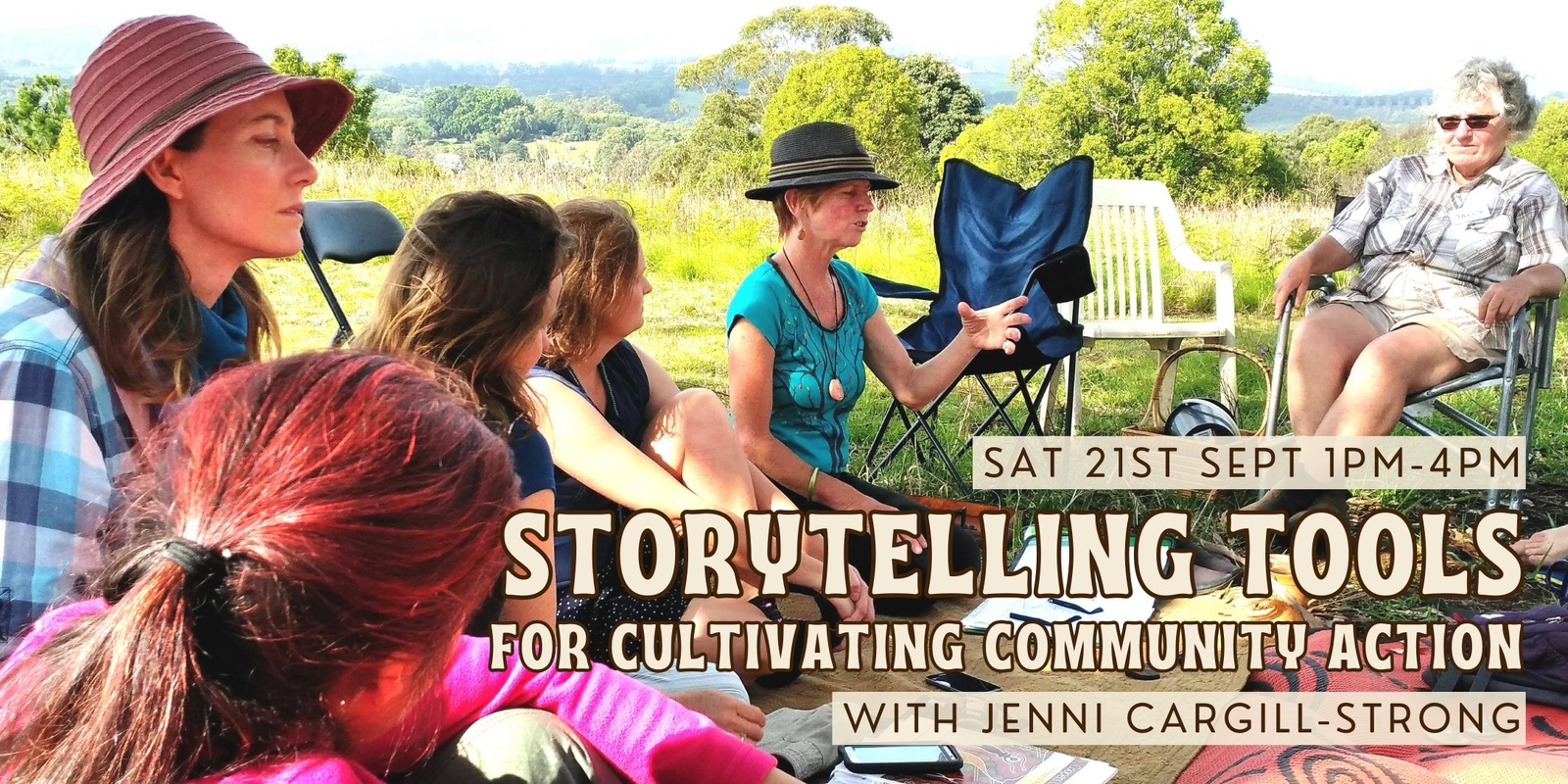 Banner image for Storytelling tools for cultivating community action with Jenni Cargill-Strong