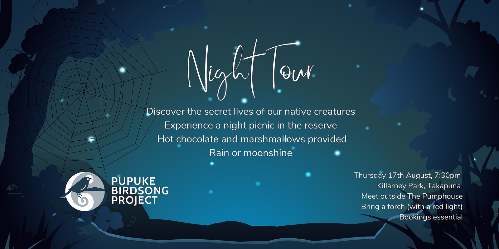 Banner image for August Guided Nature Night Tour