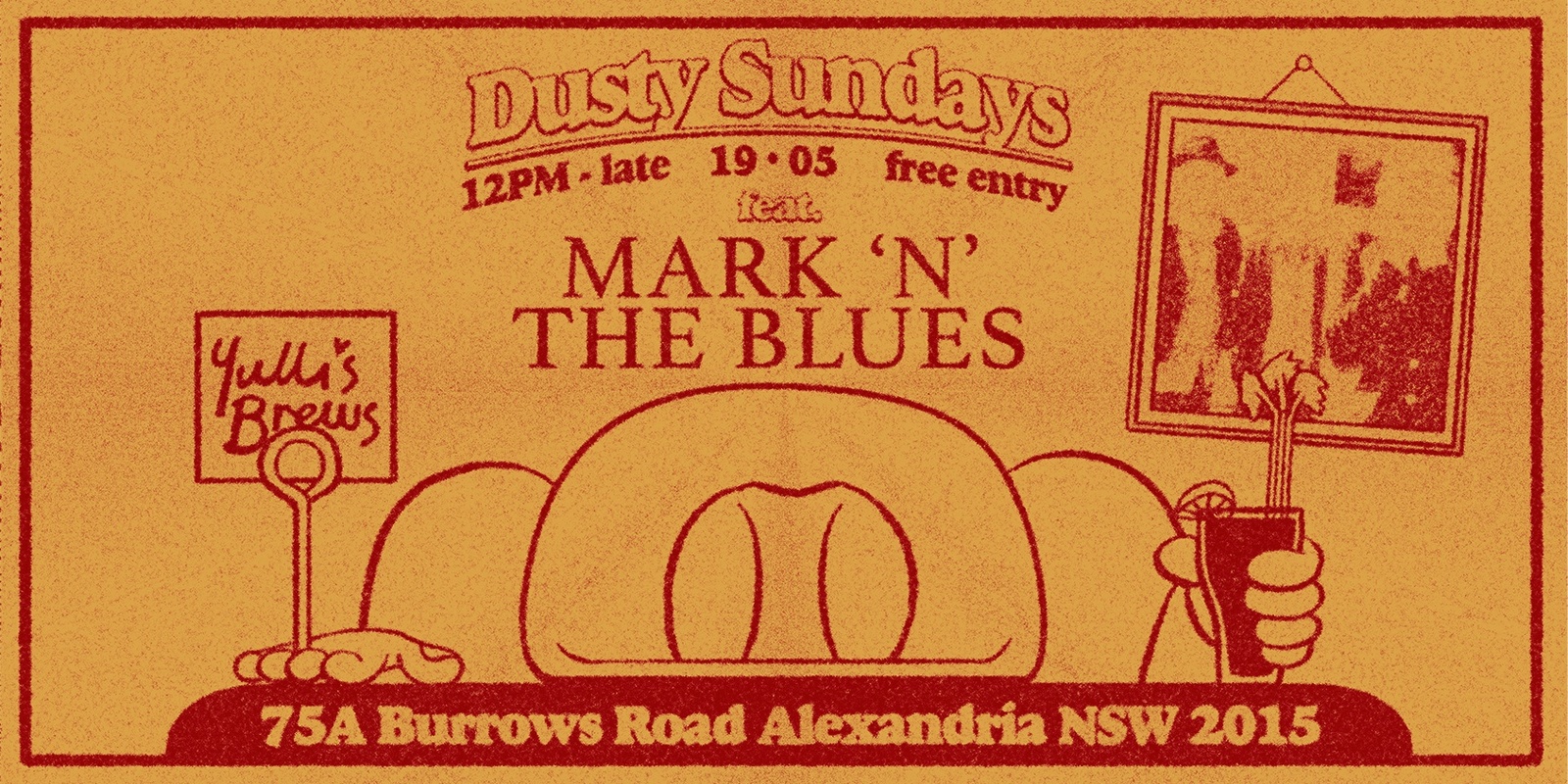 Banner image for DUSTY SUNDAYS - Mark 'N' the Blues