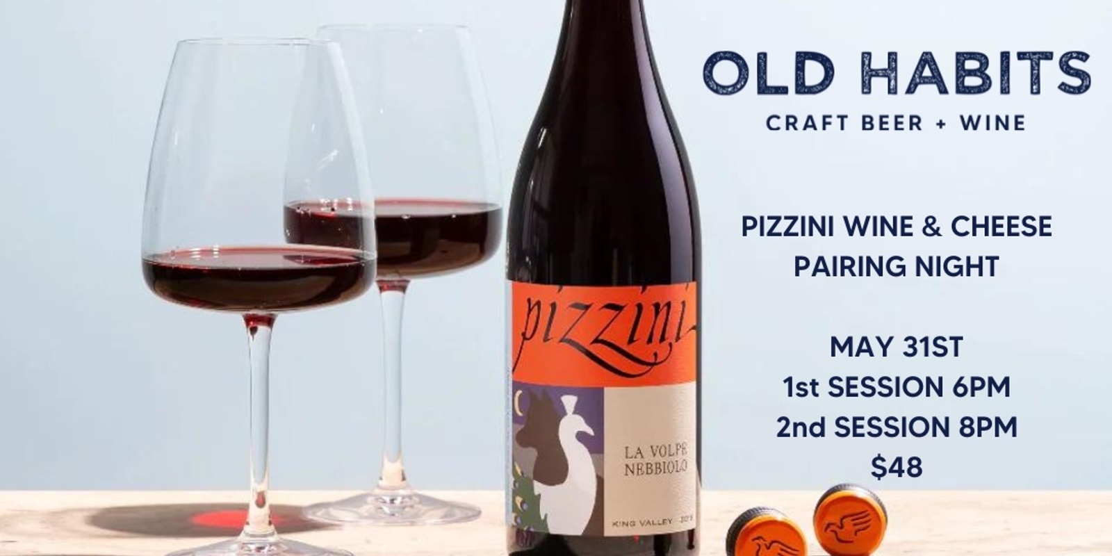Banner image for Pizzini Wine & Cheese Tasting Night