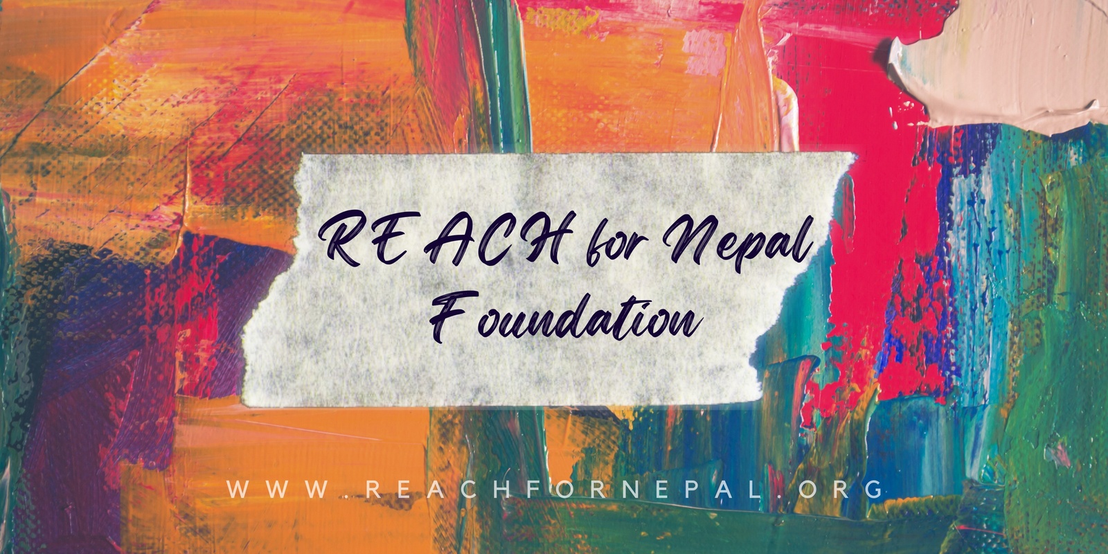 REACH for Nepal Foundation's banner