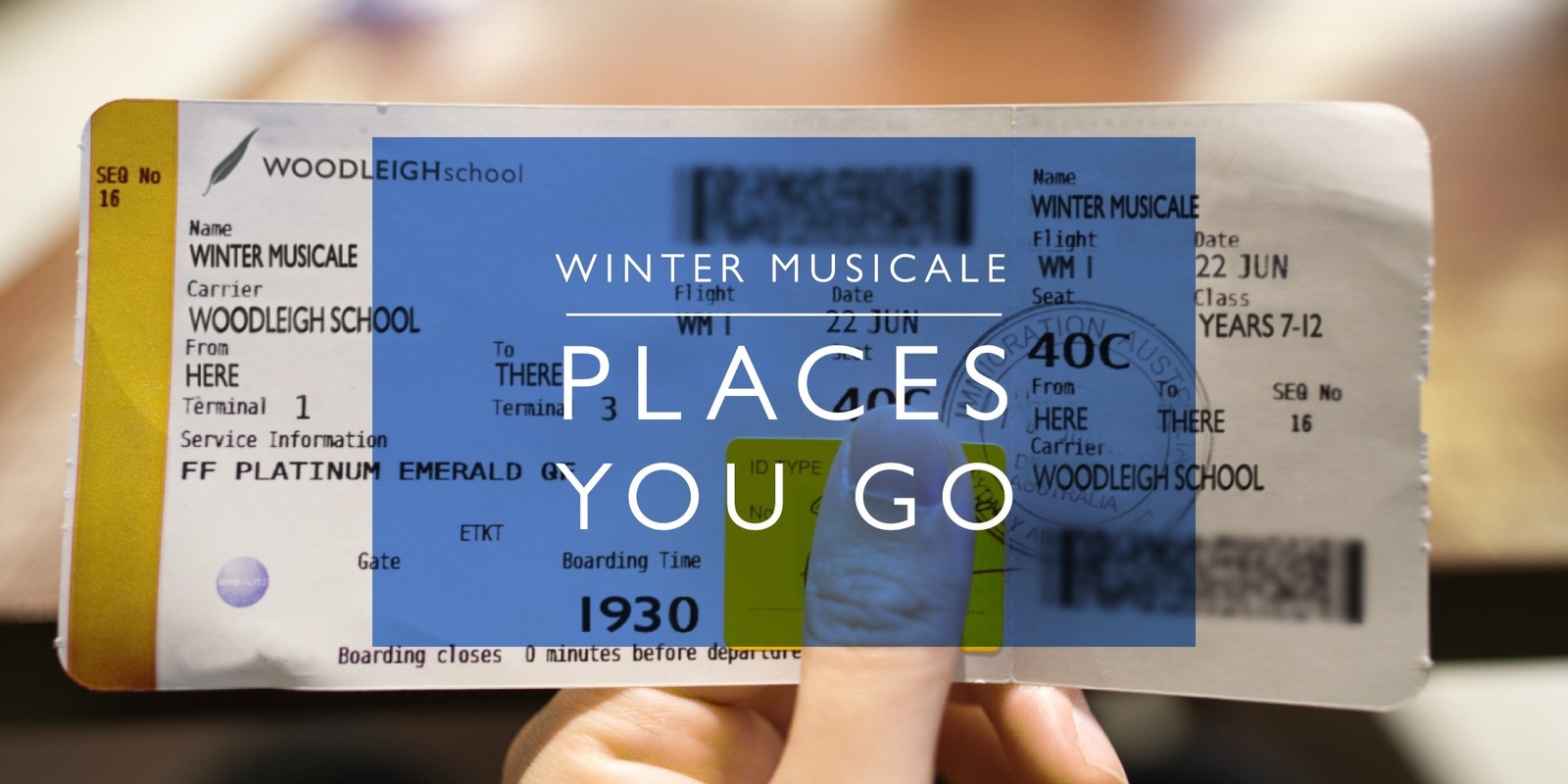 Woodleigh Winter Musicale 2023 - PLACES YOU GO