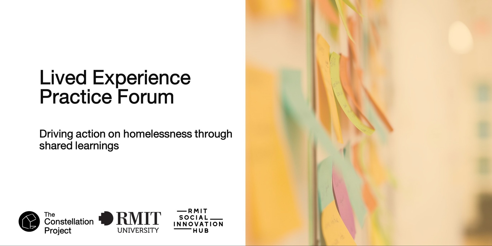 Banner image for Lived Experience Practice Forum