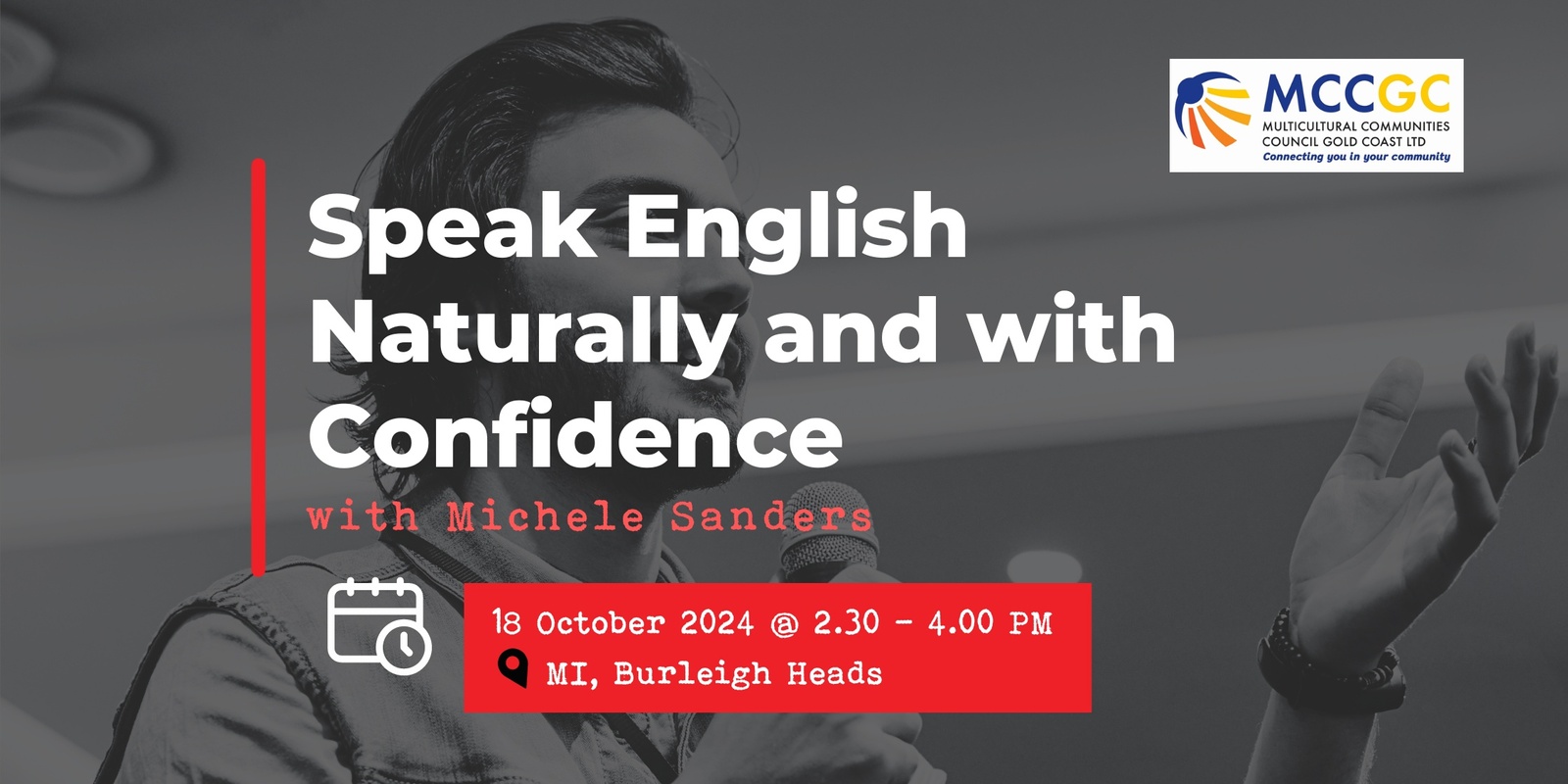 Banner image for Speak English Naturally and With Confidence Workshop