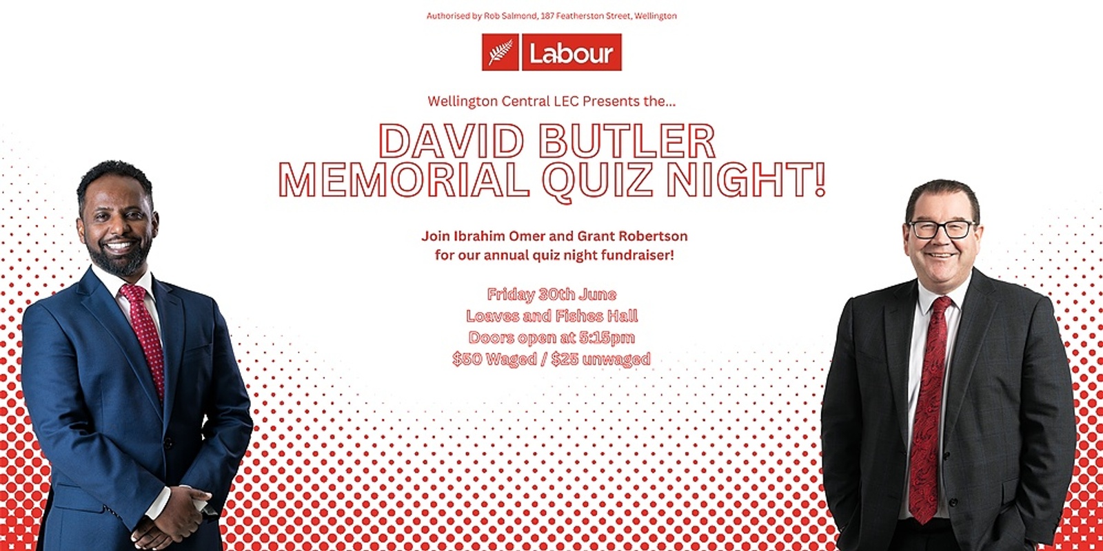 Banner image for David Butler Memorial Quiz Night