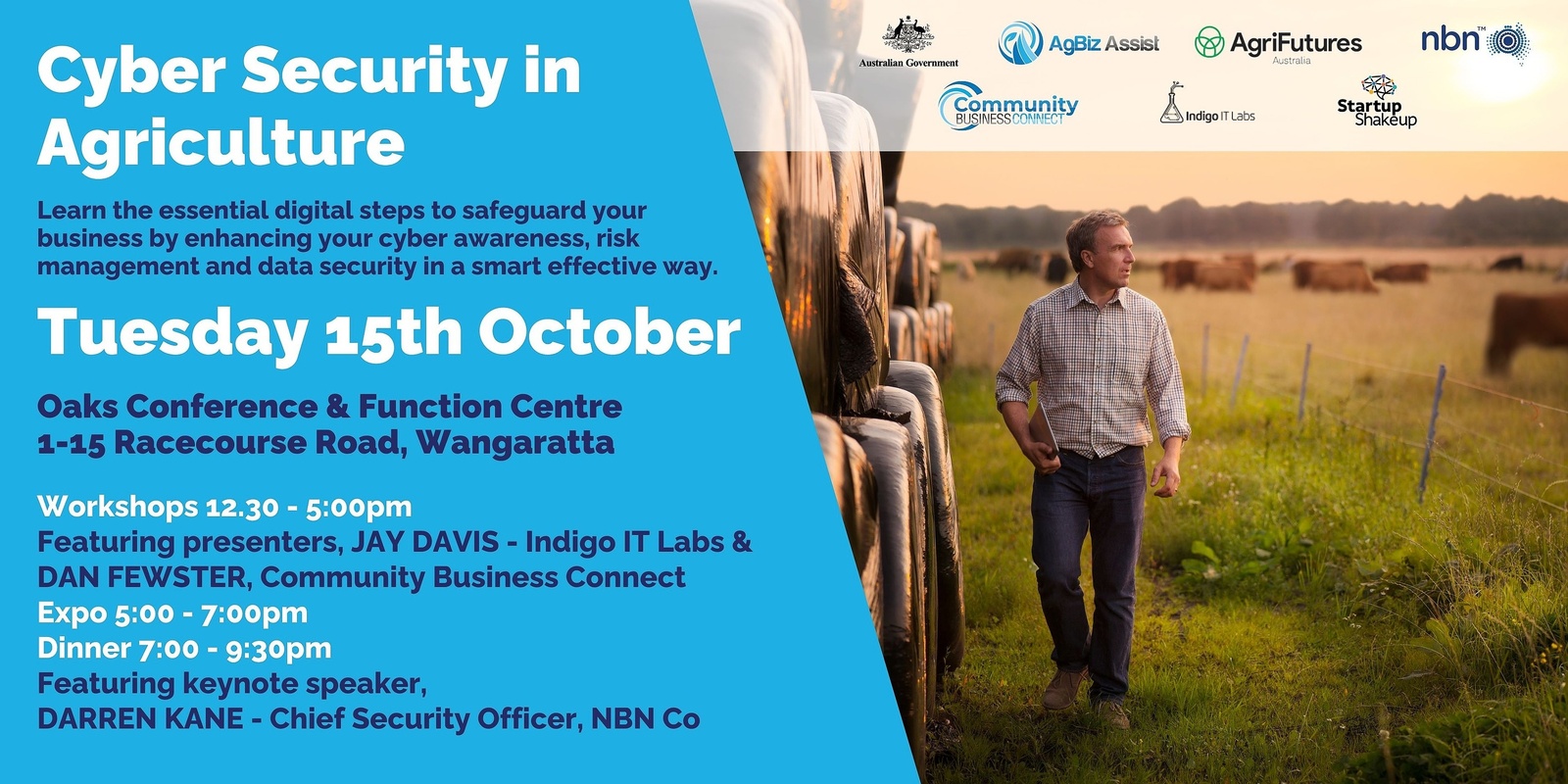 Banner image for Cyber Security in Agriculture