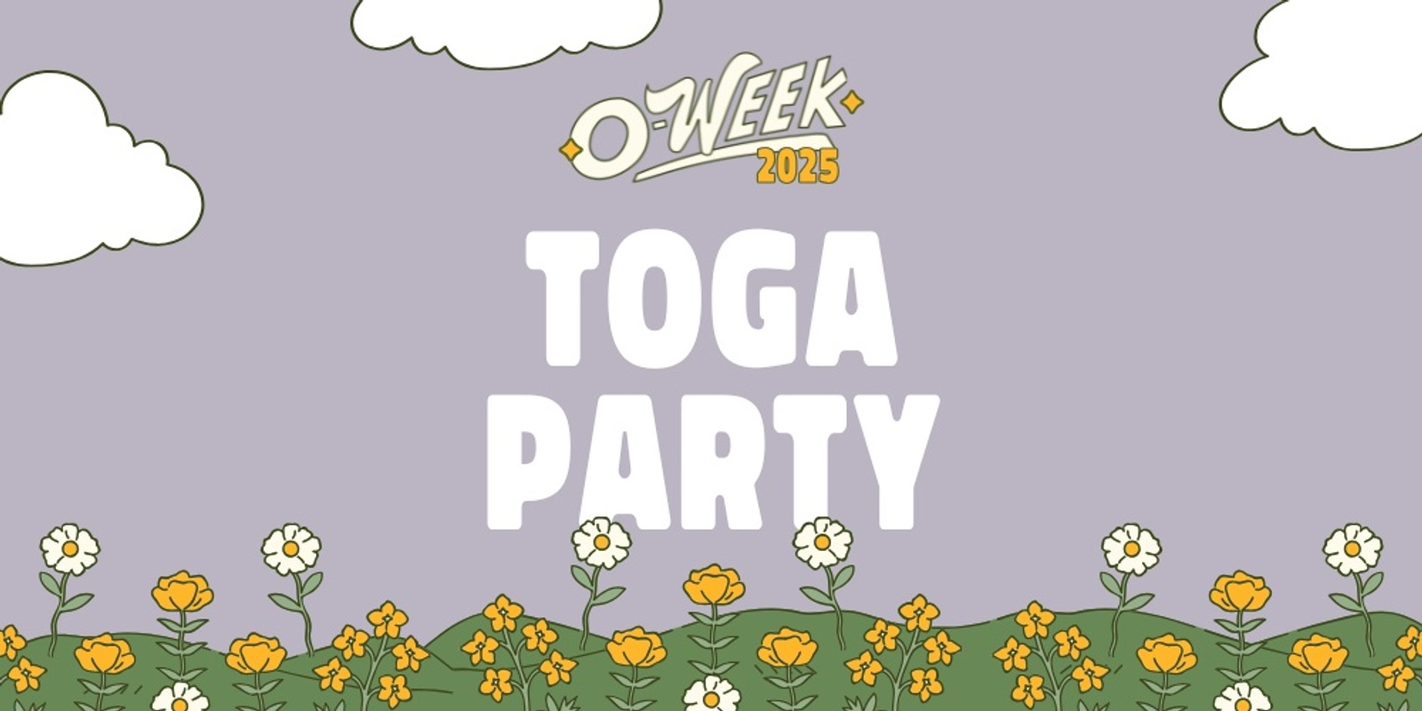 Banner image for Toga with Y.O.G.A - 2025 O-Week Toga Party