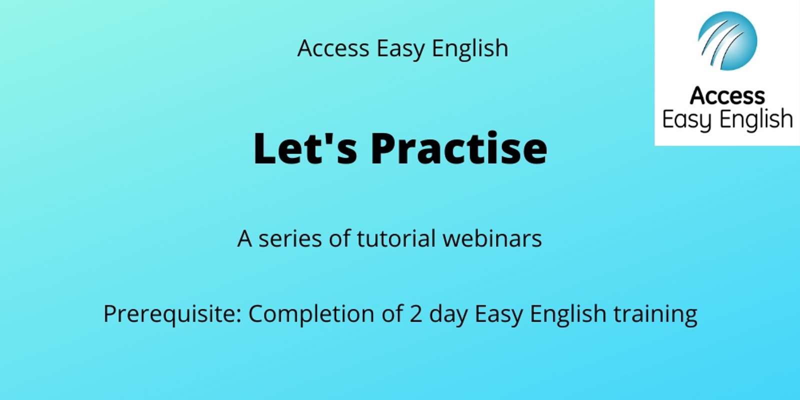 Let's Practise June 2023 - Easy English Webinars