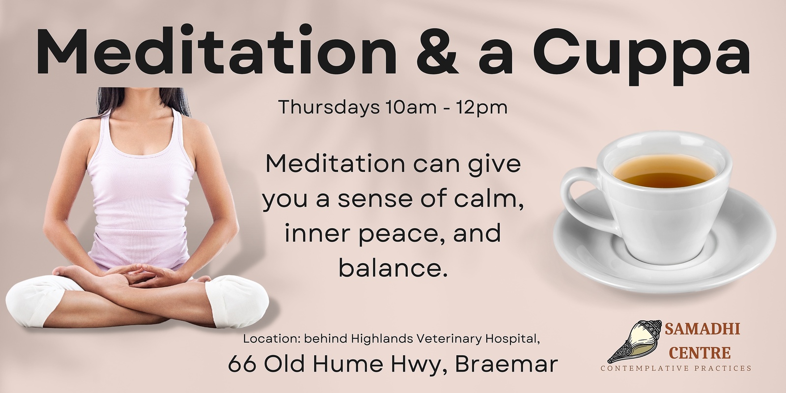 Banner image for Meditation & a Cuppa
