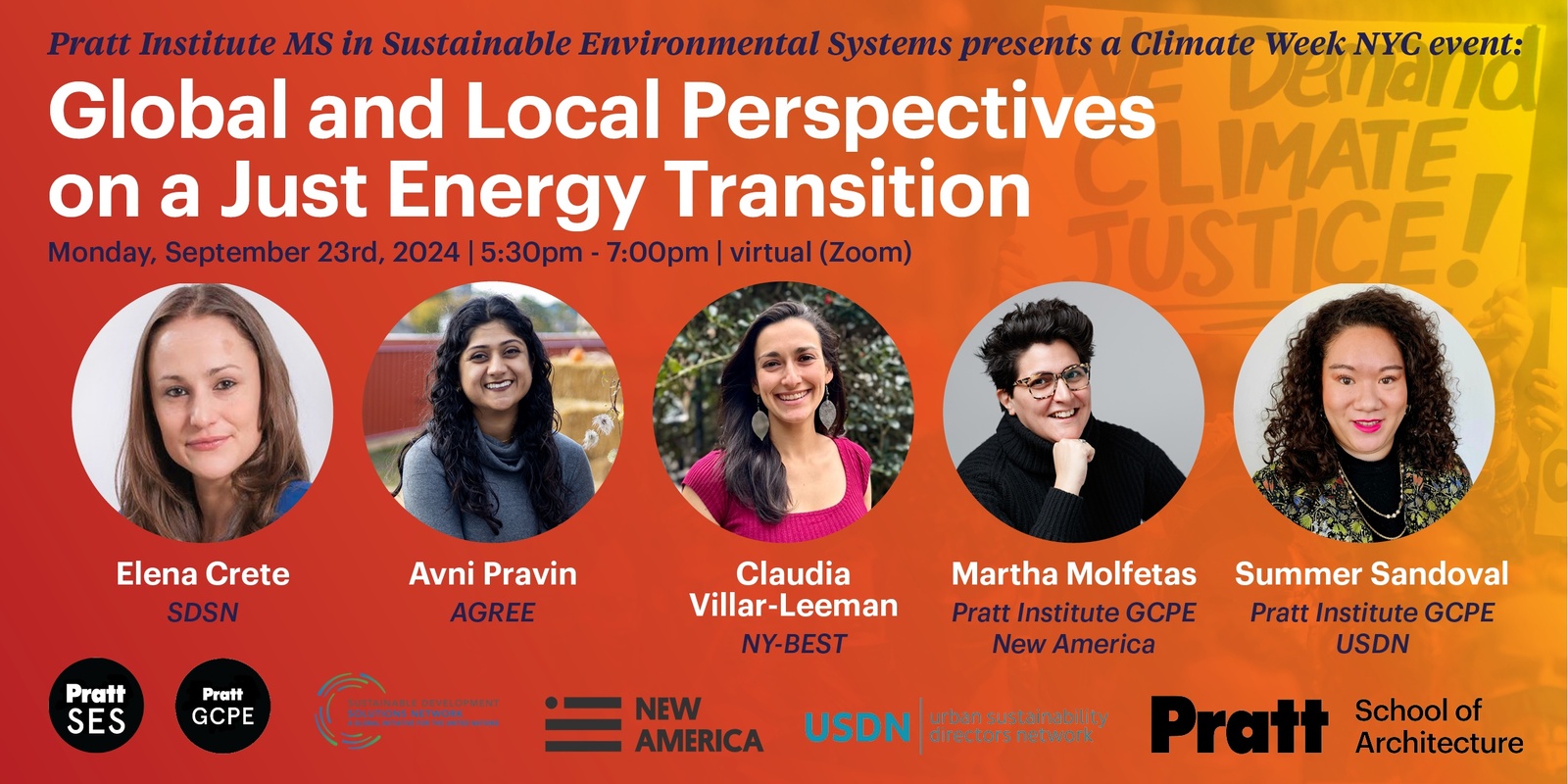 Banner image for Global and Local Perspectives on a Just Energy Transition