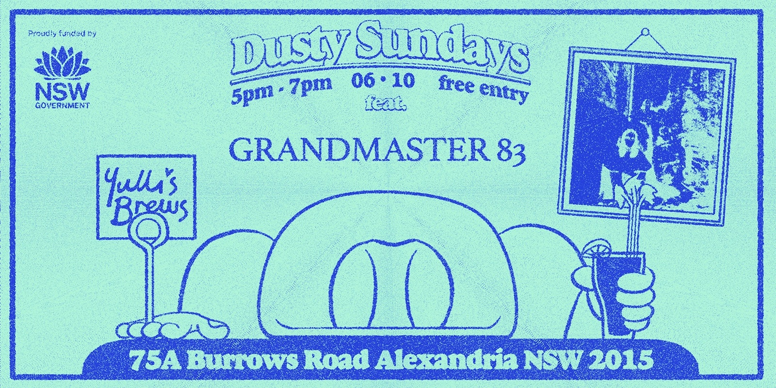 Banner image for DUSTY SUNDAYS - Grandmaster 83