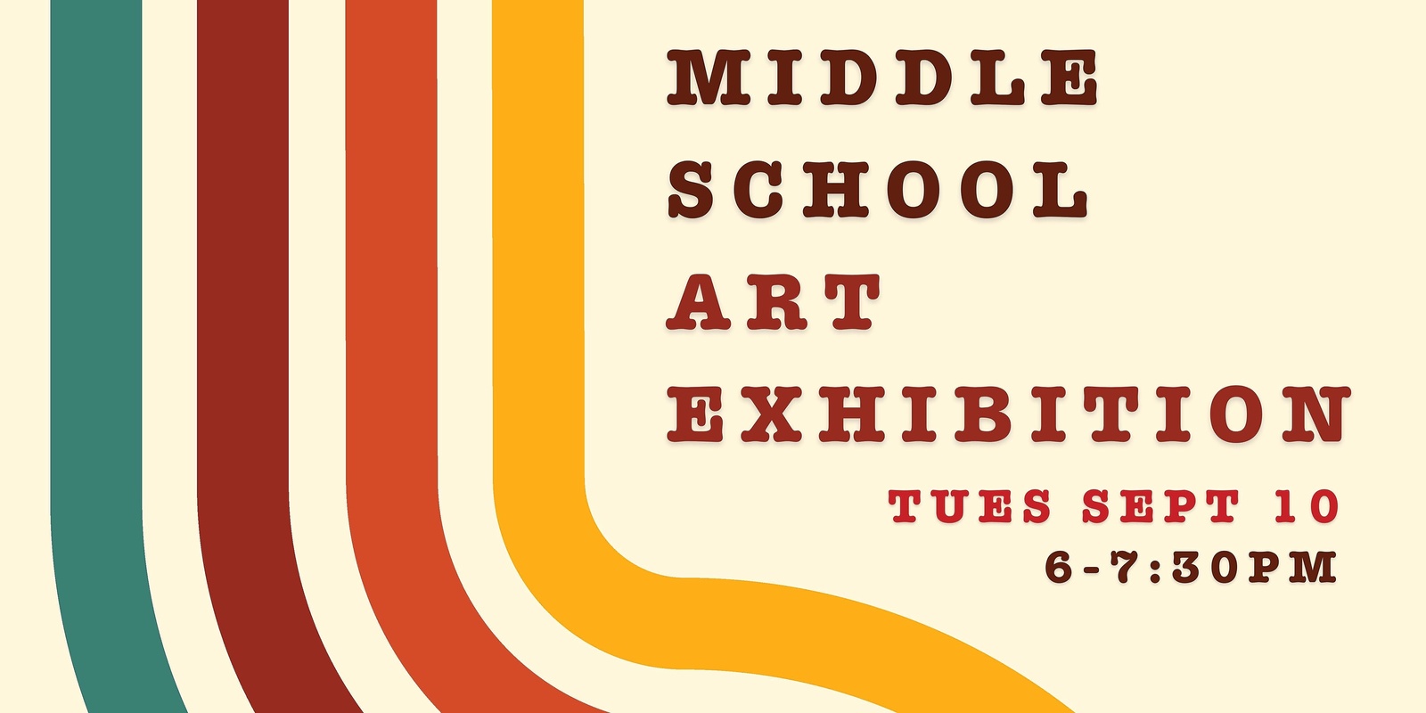 Banner image for Middle School Art Exhibition 2024