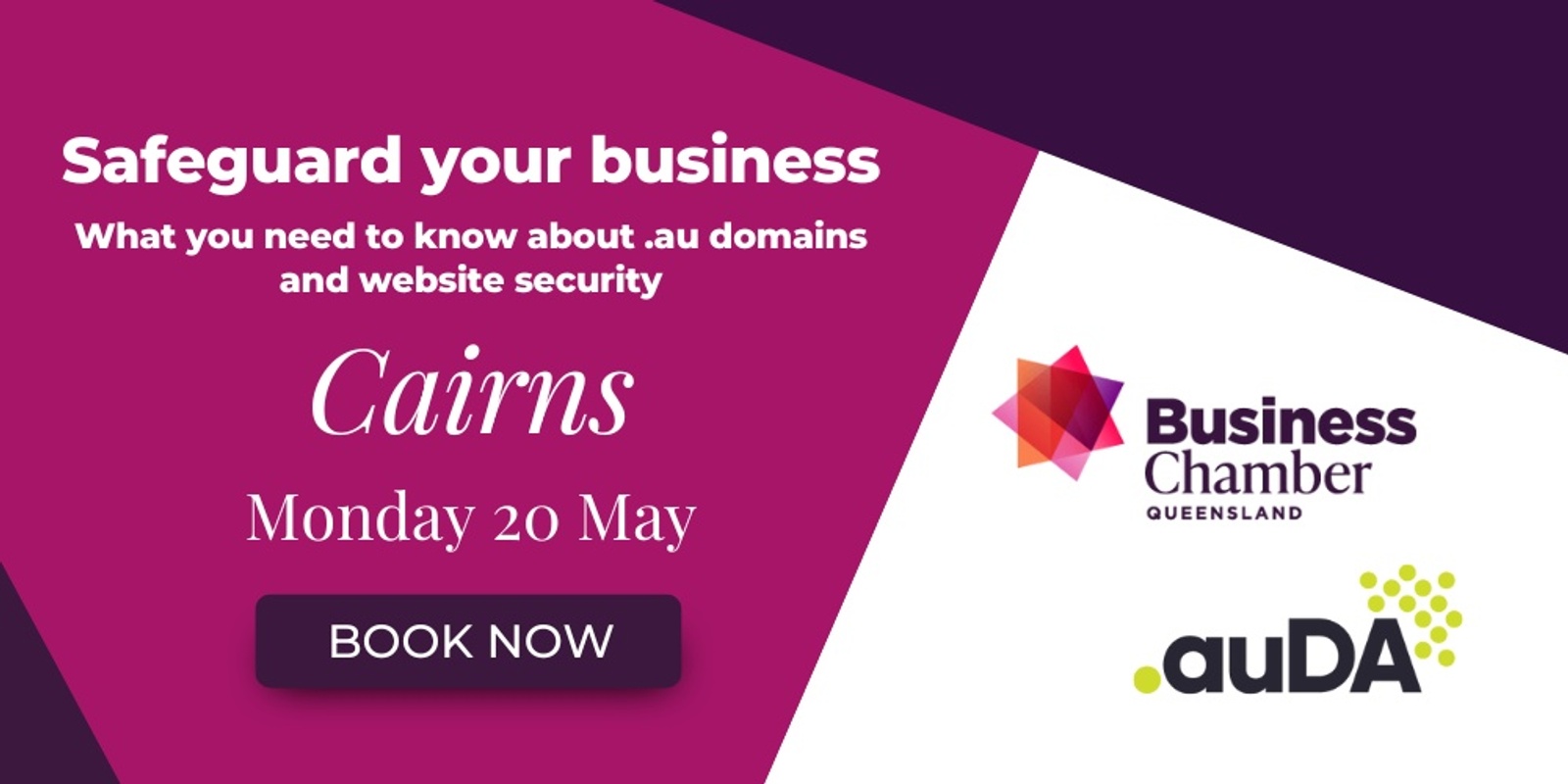 Banner image for Safeguard your business workshop, Cairns