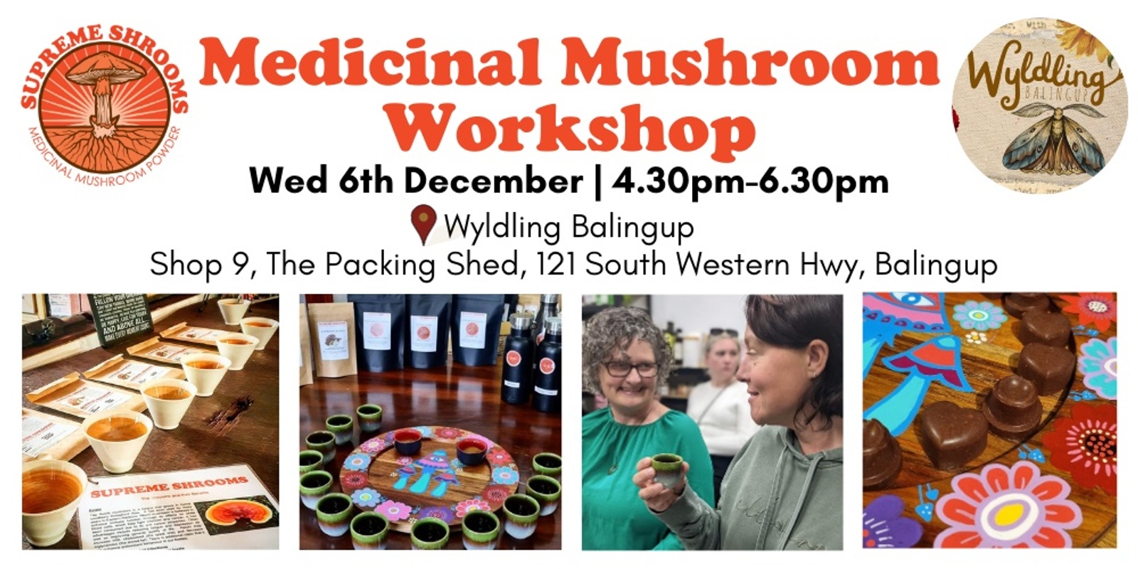 Banner image for Medicinal Mushrooms Workshop Balingup