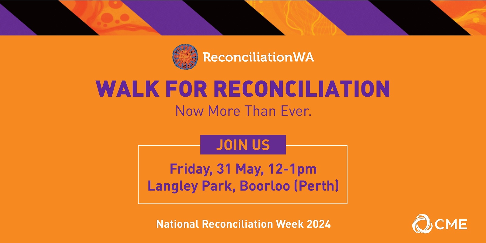 Banner image for Walk for Reconciliation 2024