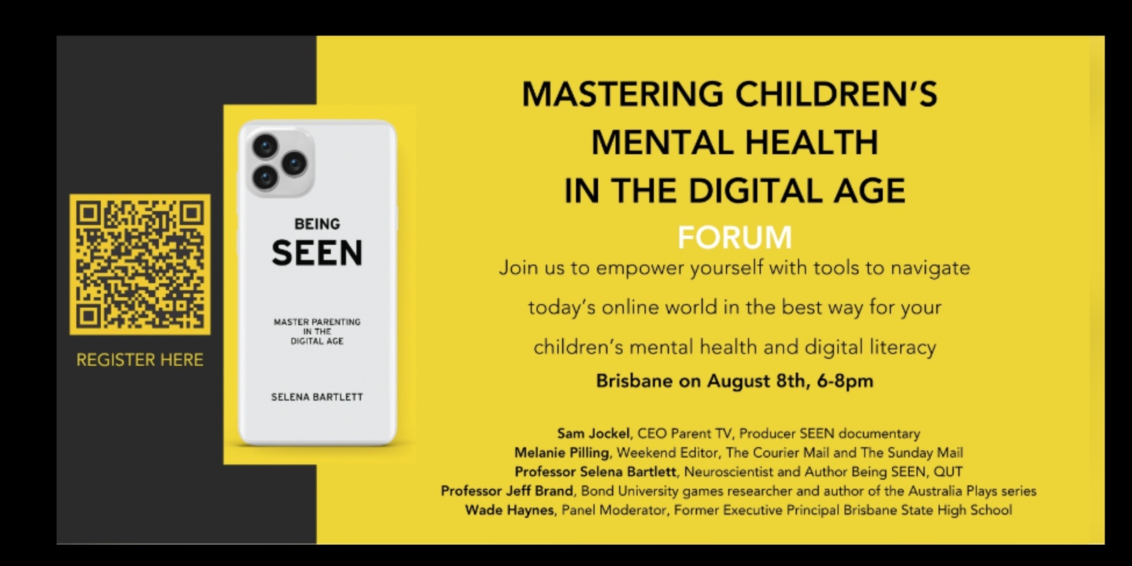 Banner image for SEEN: MASTERING CHILDREN’S  MENTAL HEALTH IN THE DIGITAL AGE