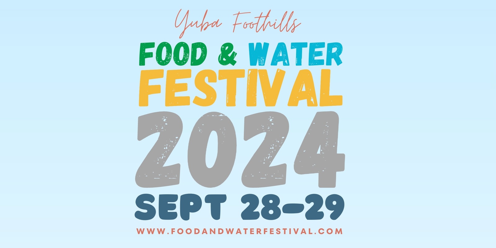 Banner image for Food & Water Festival 2024