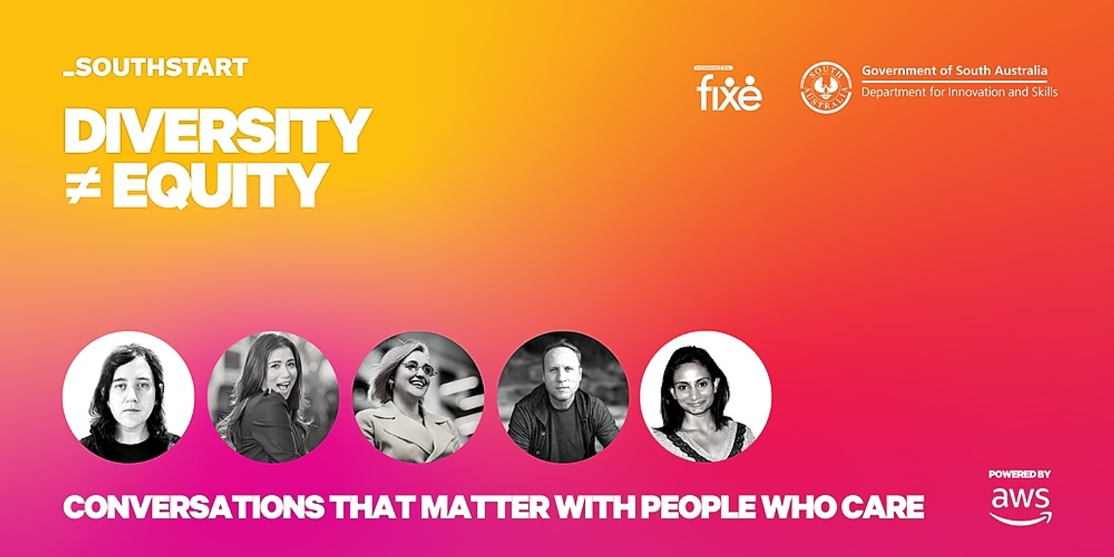 Banner image for DIVERSITY ≠ EQUITY