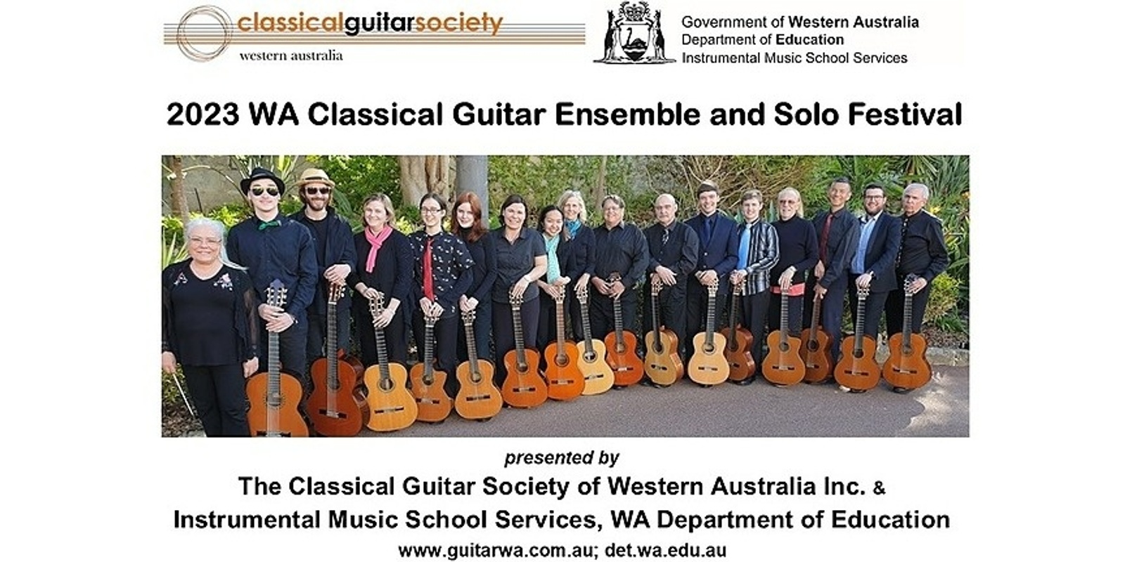 Banner image for 2023 WA Classical Guitar (Ensemble & Solo) Festival