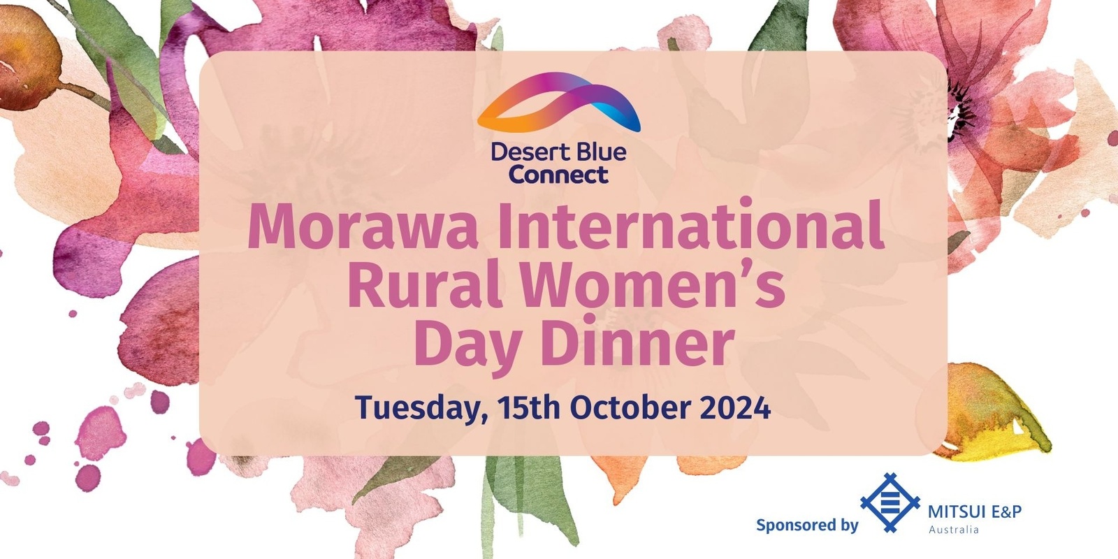 Banner image for Morawa International Rural Women’s Day Dinner