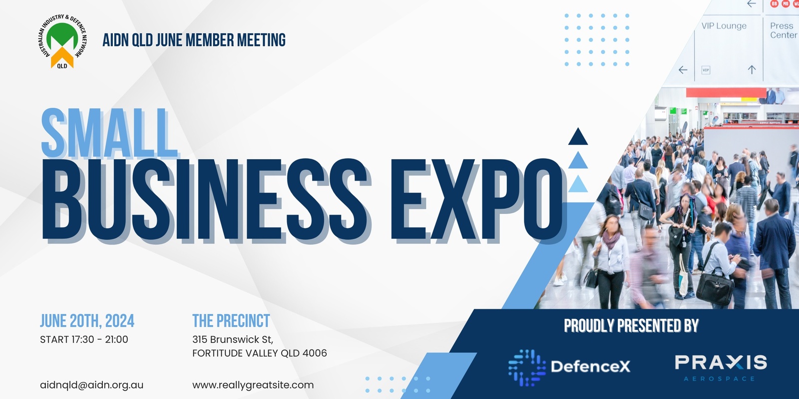 AIDN QLD June Member Meeting and Small Business Expo