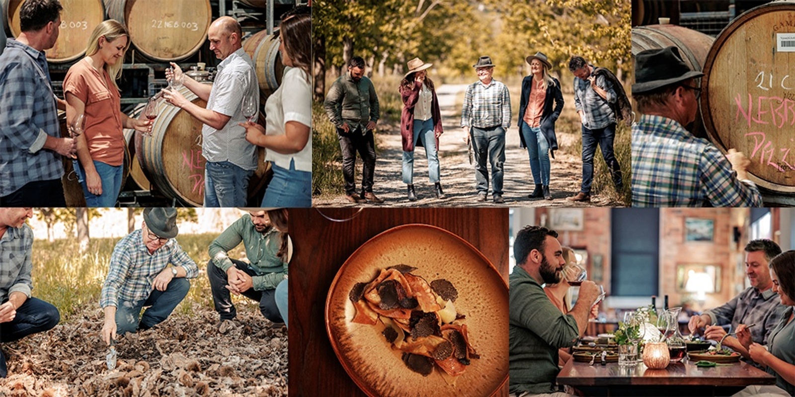 Banner image for Forage, Sip and Feast - A truffle and Nebbiolo Adventure with Pizzini & The Mountain View 