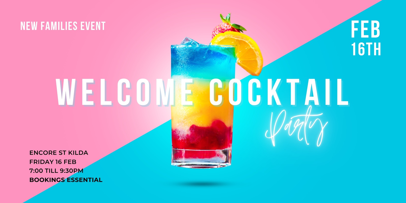 Banner image for Welcome Cocktail Party