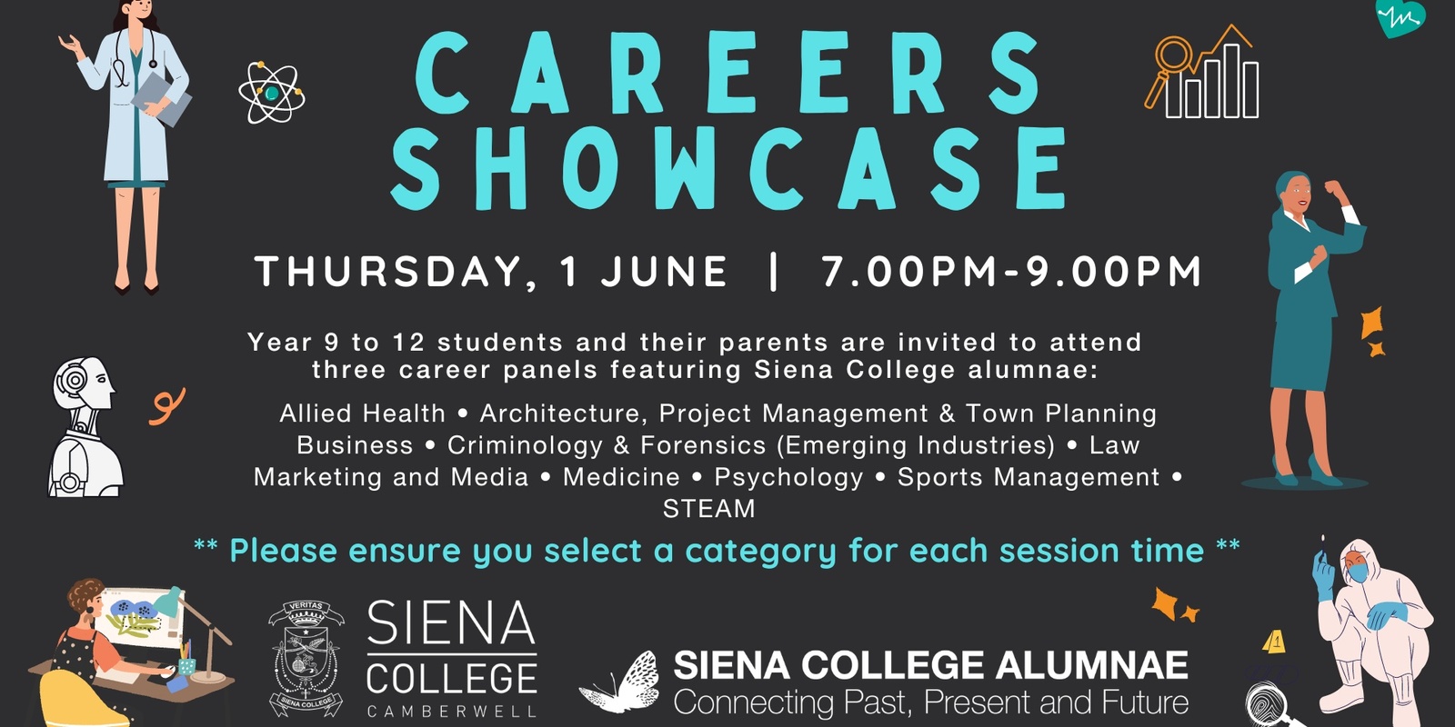 Banner image for Careers Showcase 2023