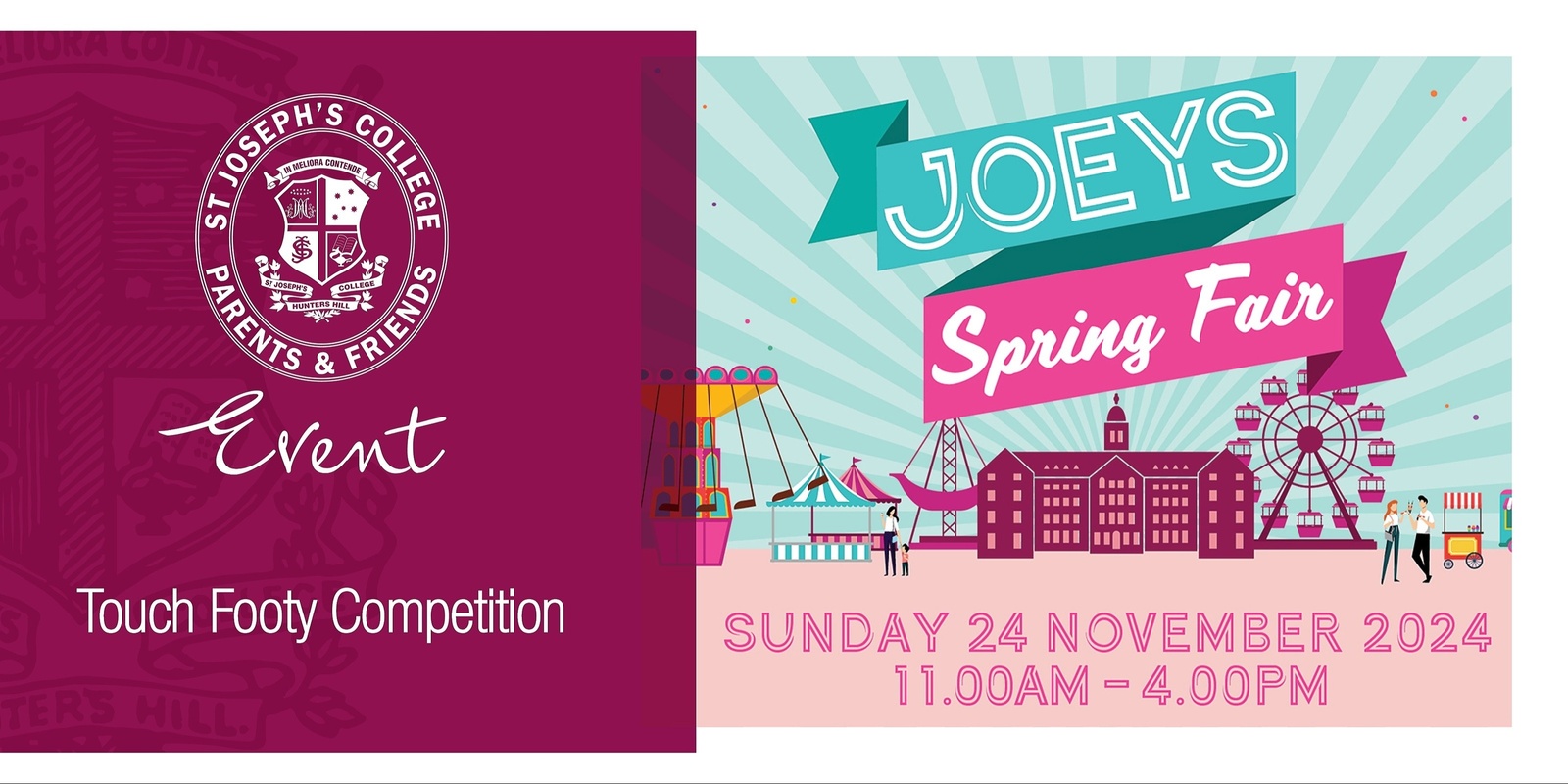 Banner image for 2024 Joeys Spring Fair - Touch Footy Competition