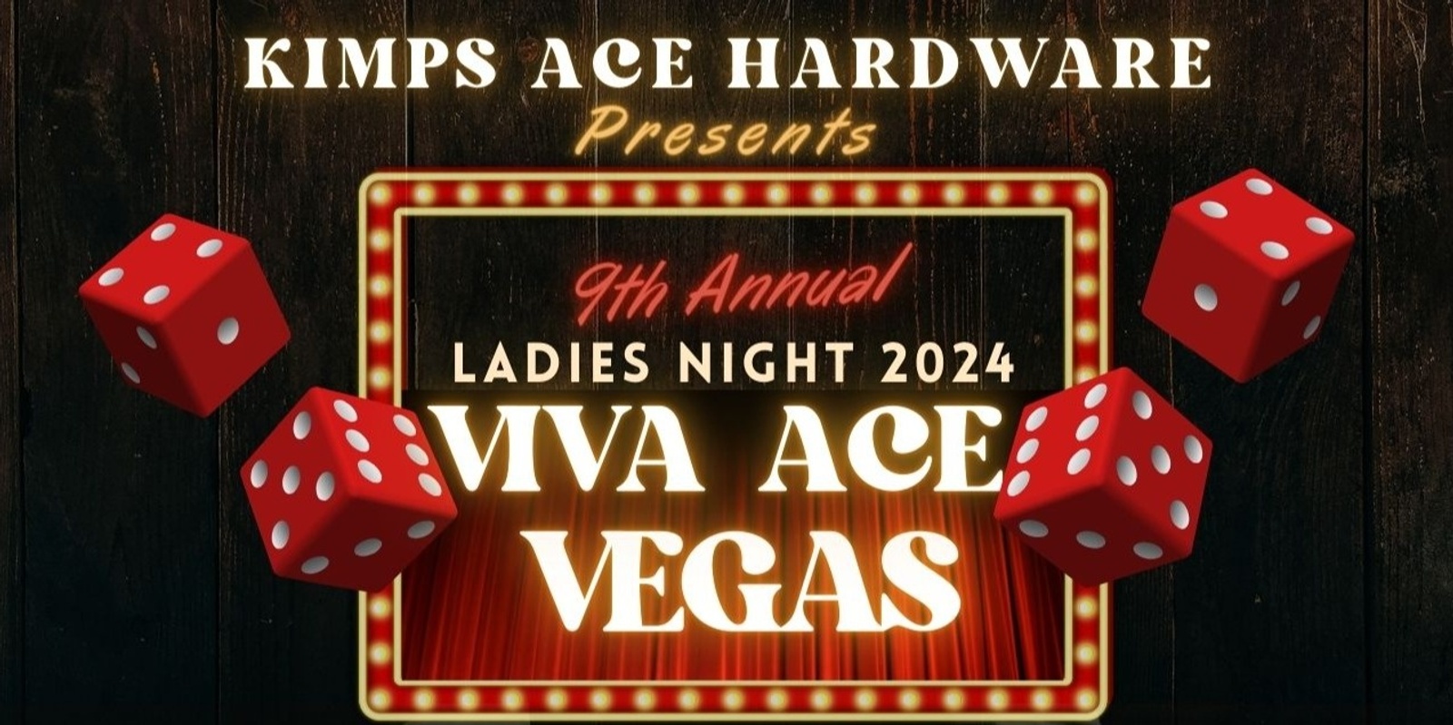 Banner image for Ashwaubenon 9th Annual Ladies Night - Viva Ace Vegas