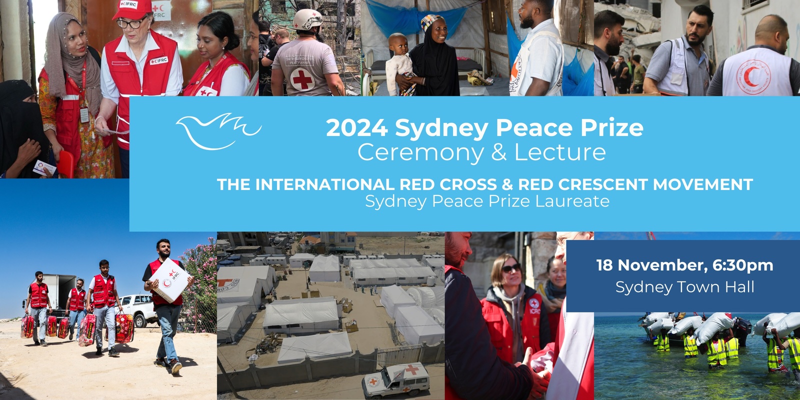 Banner image for 2024 Sydney Peace Prize Award Ceremony and Lecture