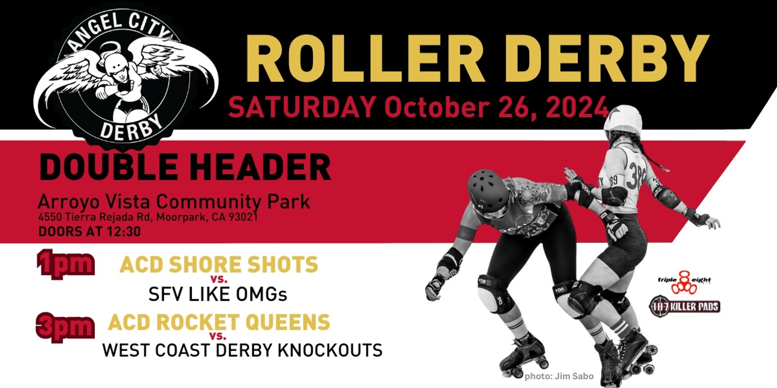 Banner image for Angel City Derby Presents: Roller Derby Double Header!