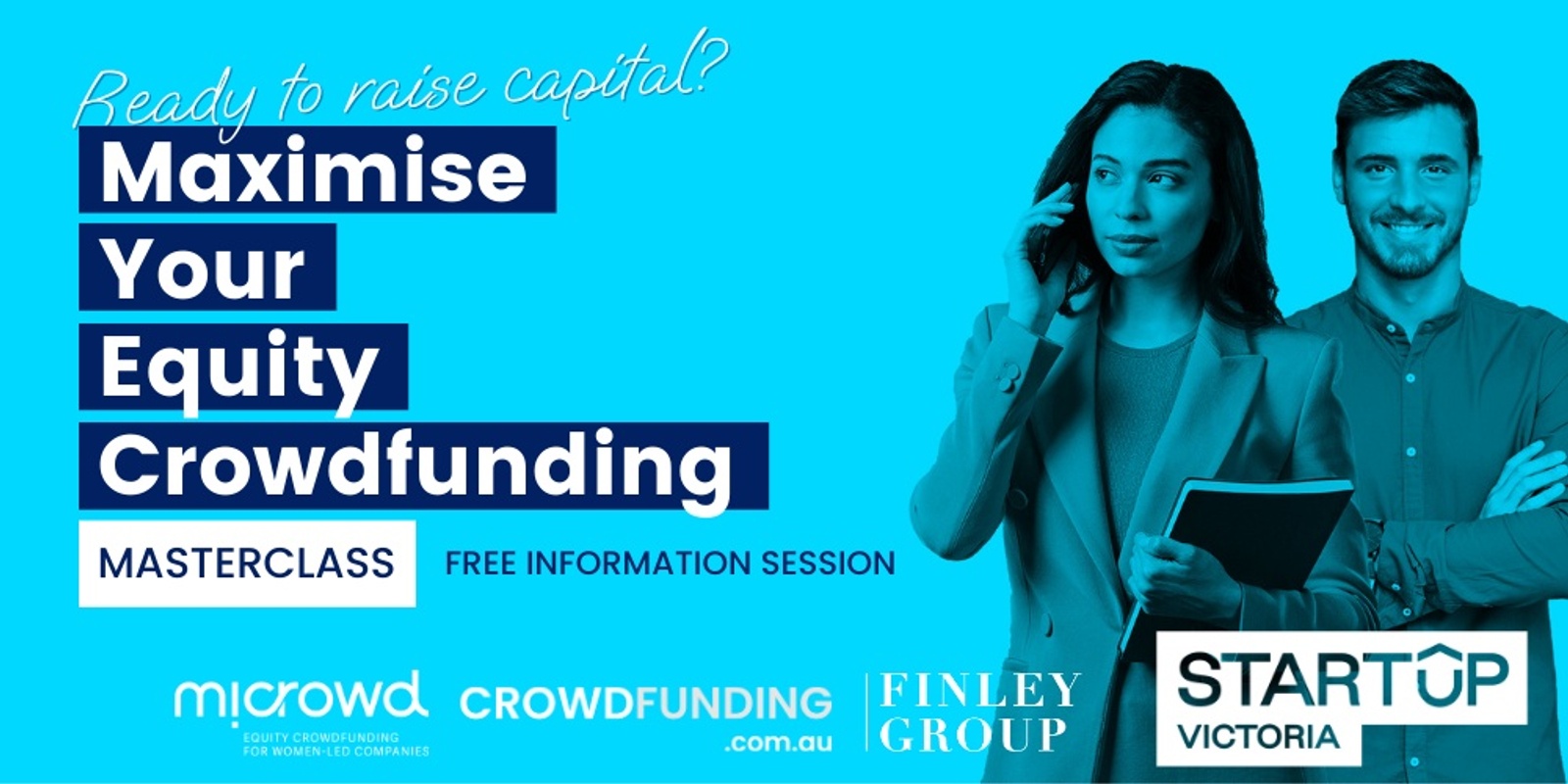 Banner image for Finley Capital - Equity Crowdfunding Masterclass Information Session