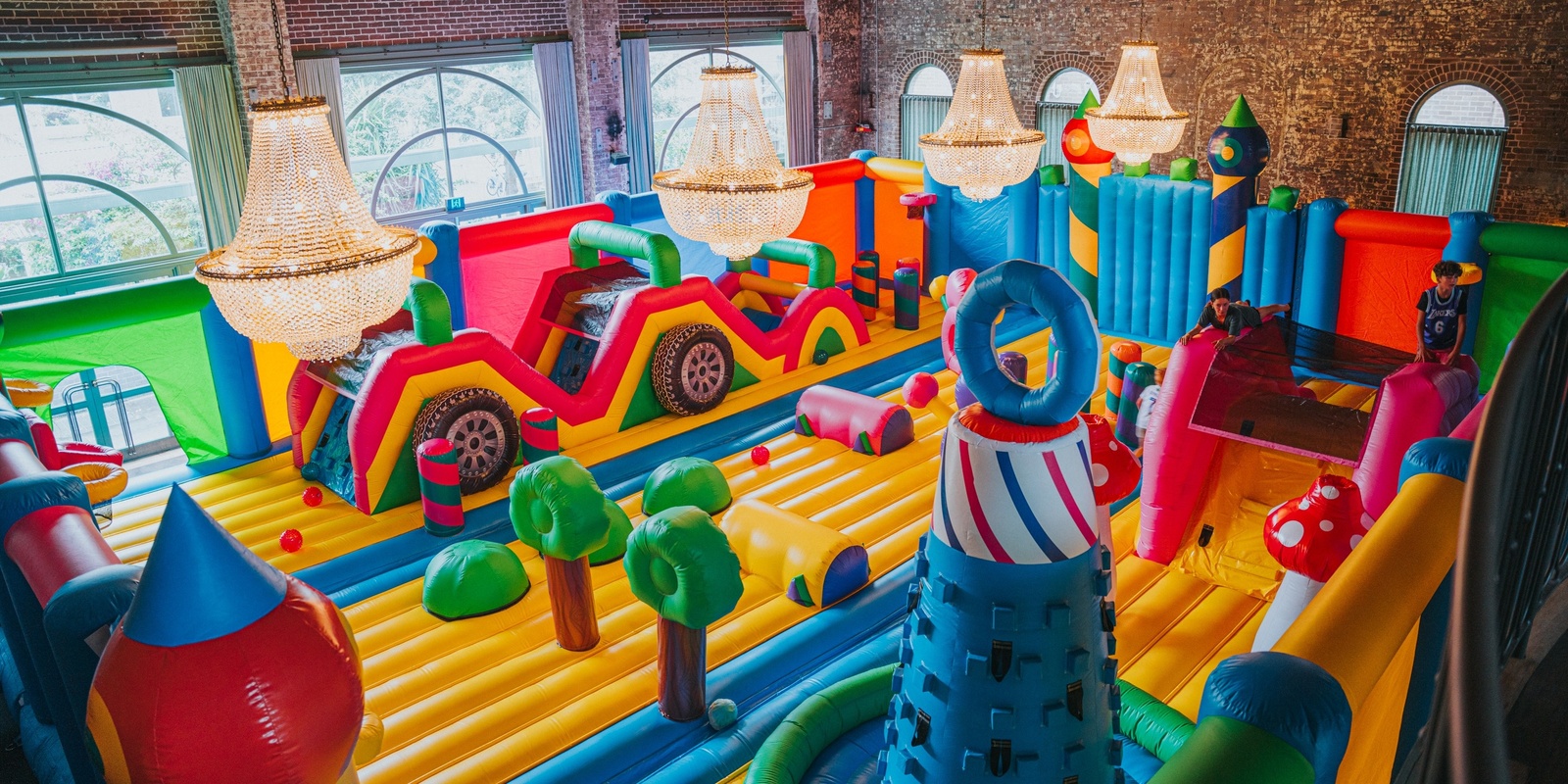 Banner image for Easter Hop | The Grounds Inflatable Playground