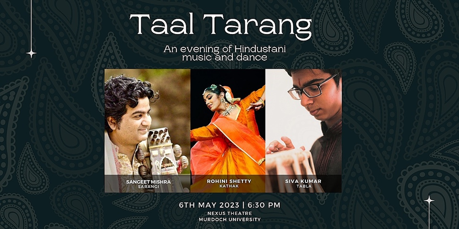 Banner image for Taal Tarang - An evening of Hindustani music and dance