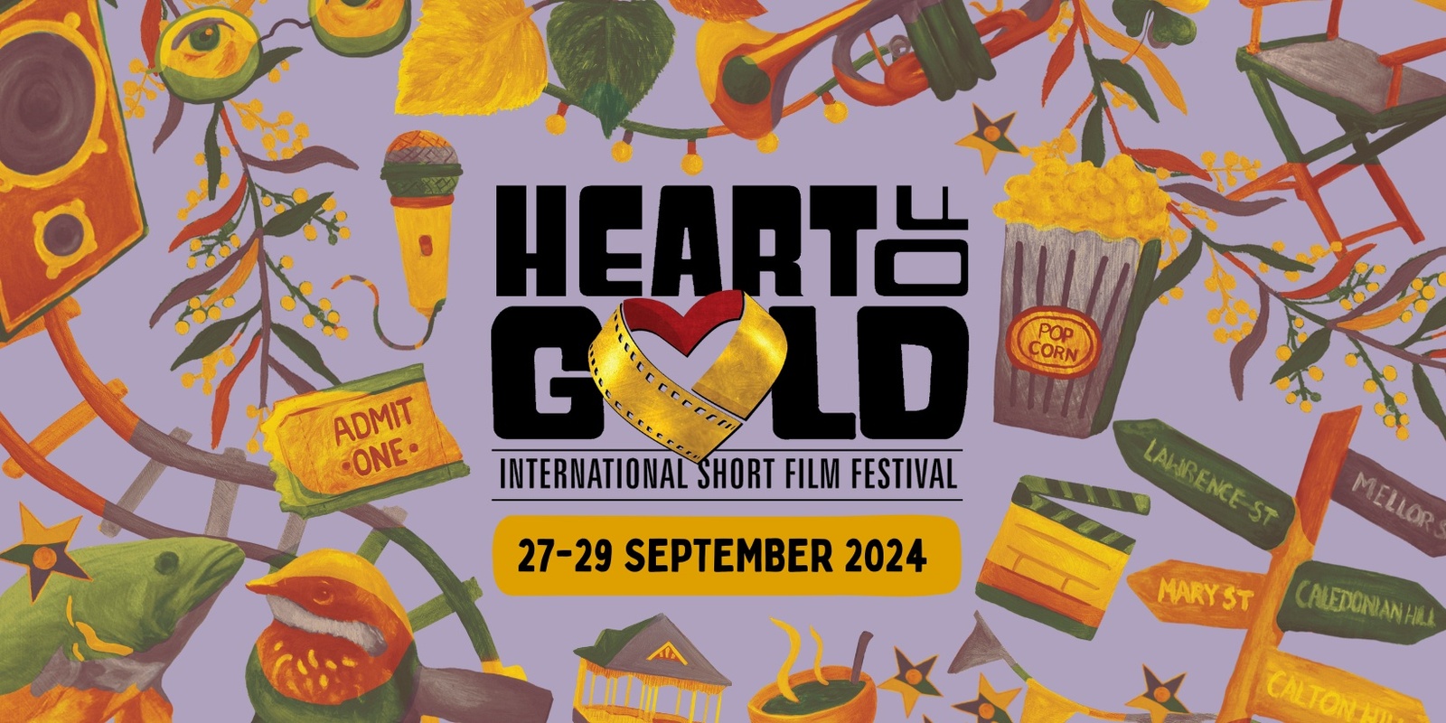 Banner image for 2024 Heart of Gold International Short Film Festival