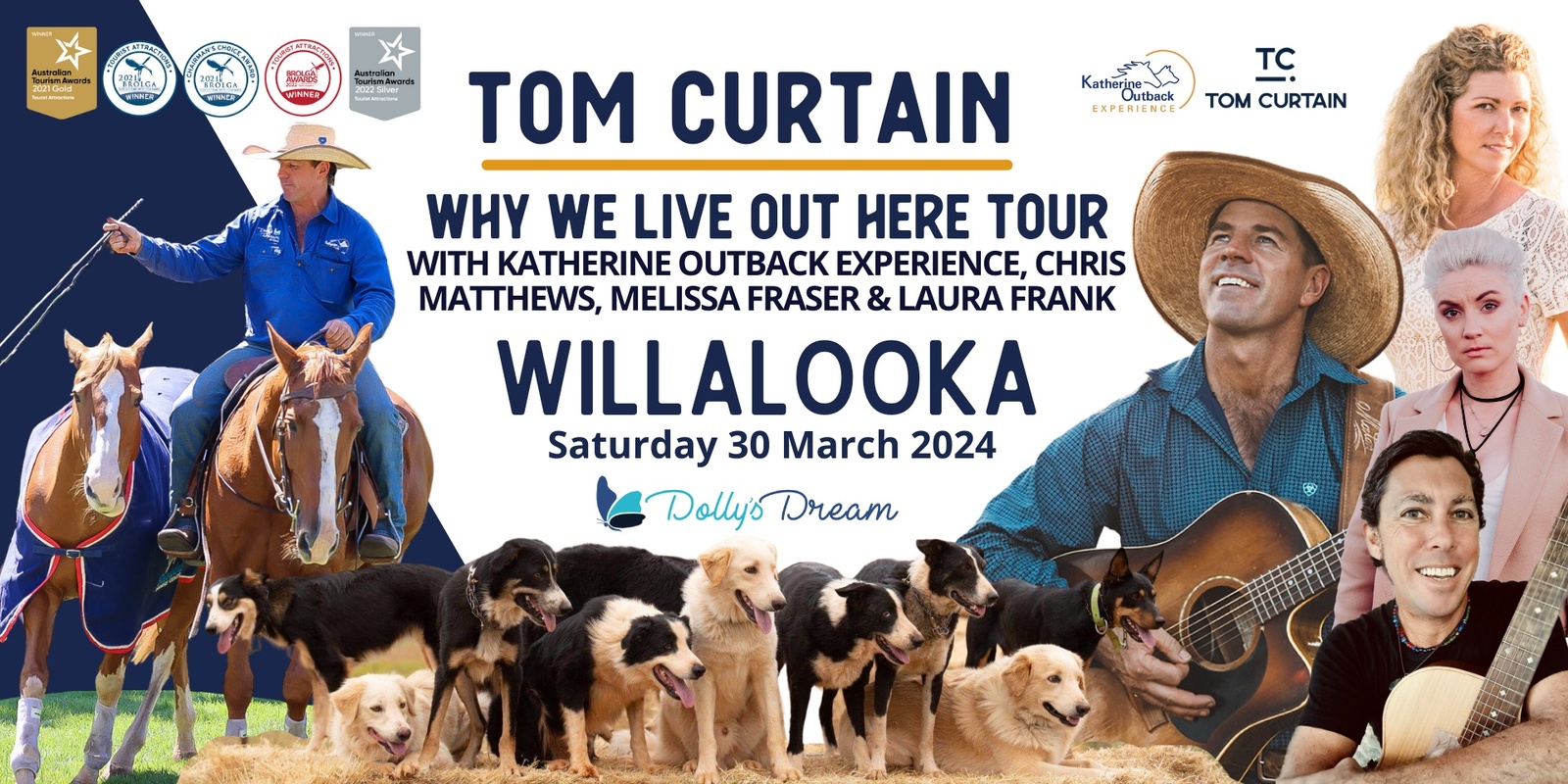 Banner image for Tom Curtain Tour - WILLALOOKA, SA