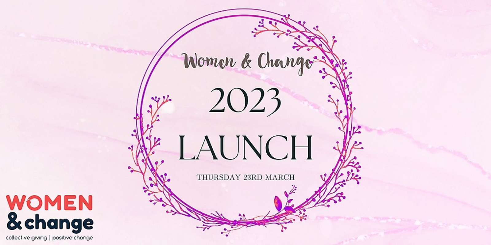 Women & Change 2023 Launch 