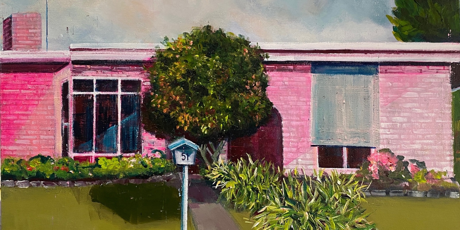 Banner image for Art on Saturdays:  Paint a House Portrait with Brooke Whelan