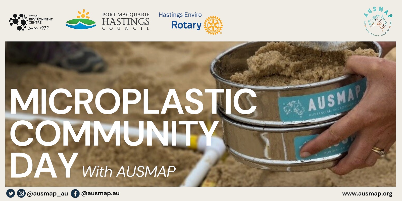 Banner image for AUSMAP Microplastic Scientist for a Day - Port Macquarie, NSW