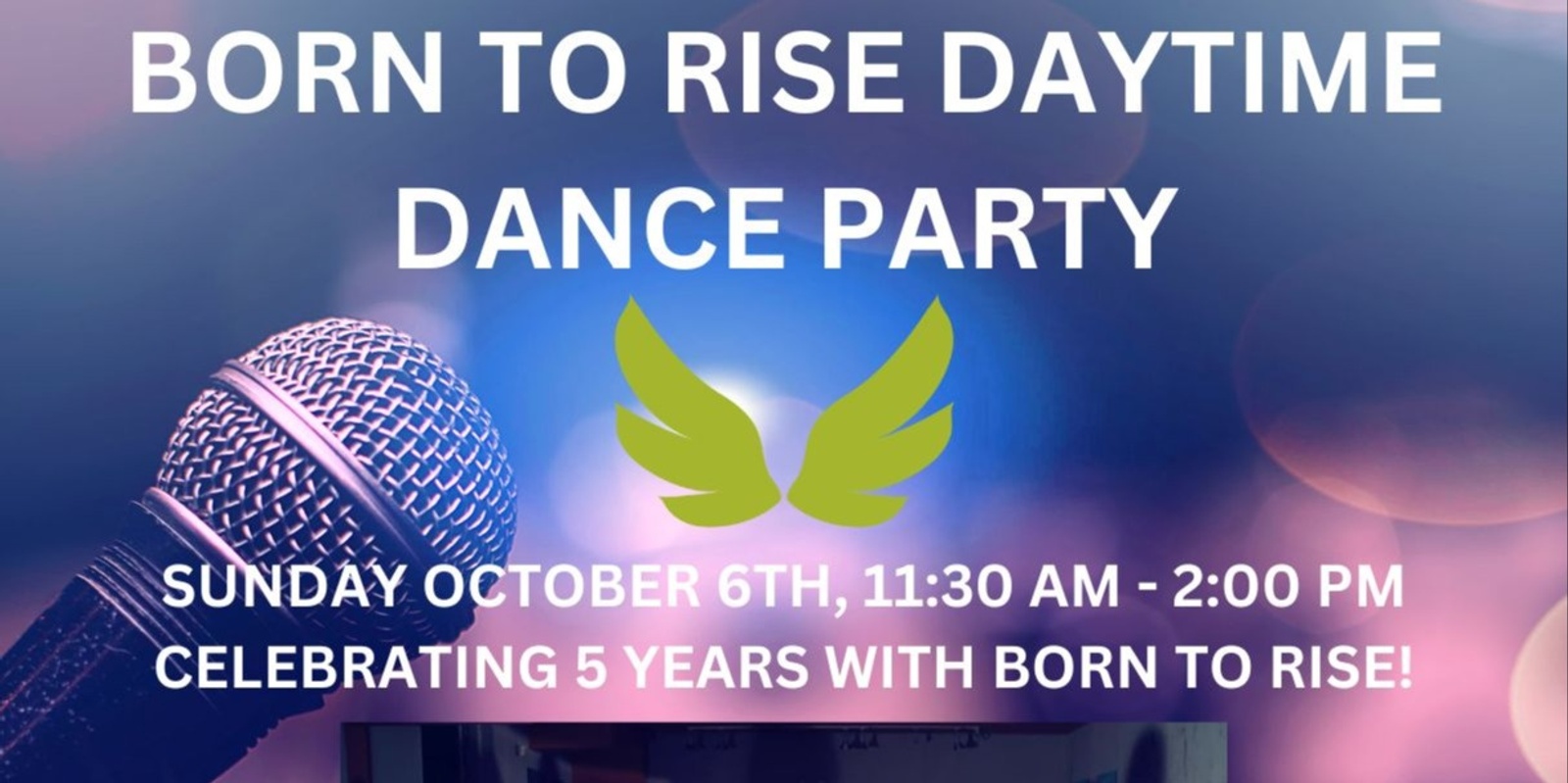 Banner image for Born to Rise Daytime Dance Party! 