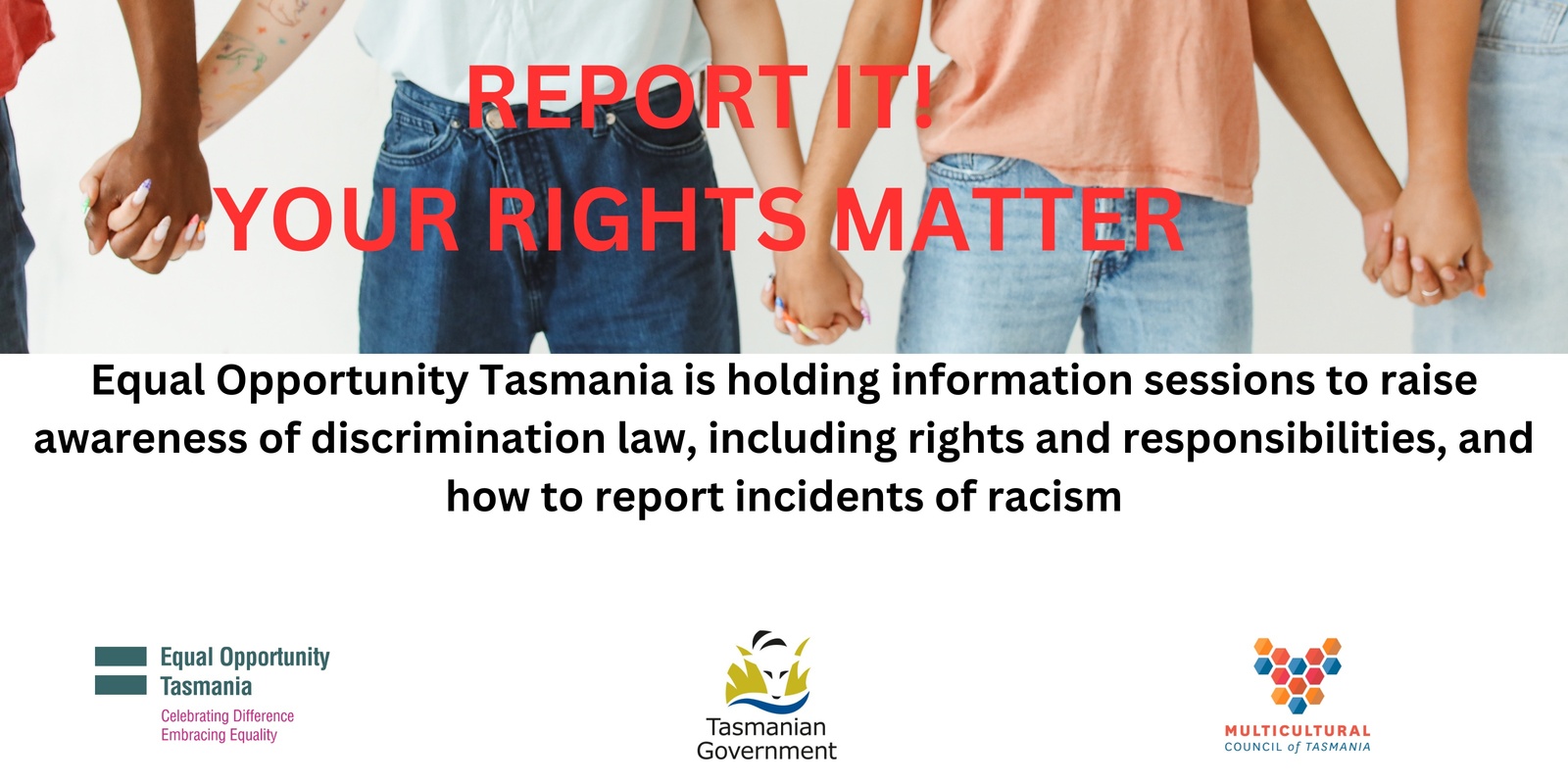 Banner image for Report It! Your Rights Matter