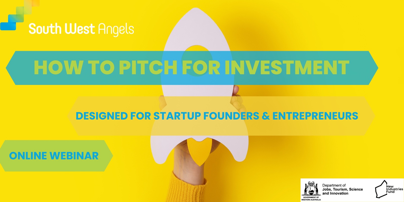 Banner image for Webinar - How to Pitch for Investment