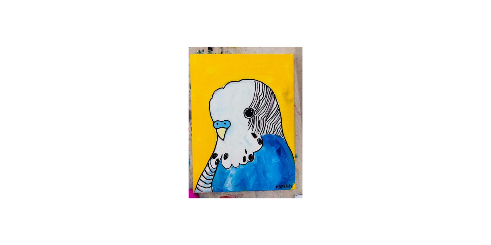 Banner image for Budgie Painting