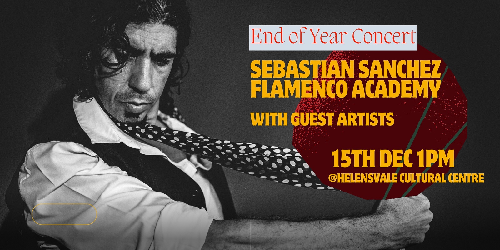 Banner image for Sebastian Sanchez Flamenco End of Year Concert