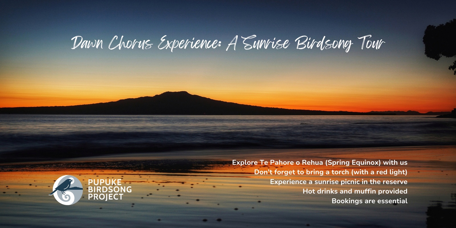 Banner image for Dawn Chorus Experience: A Sunrise Birdsong Tour