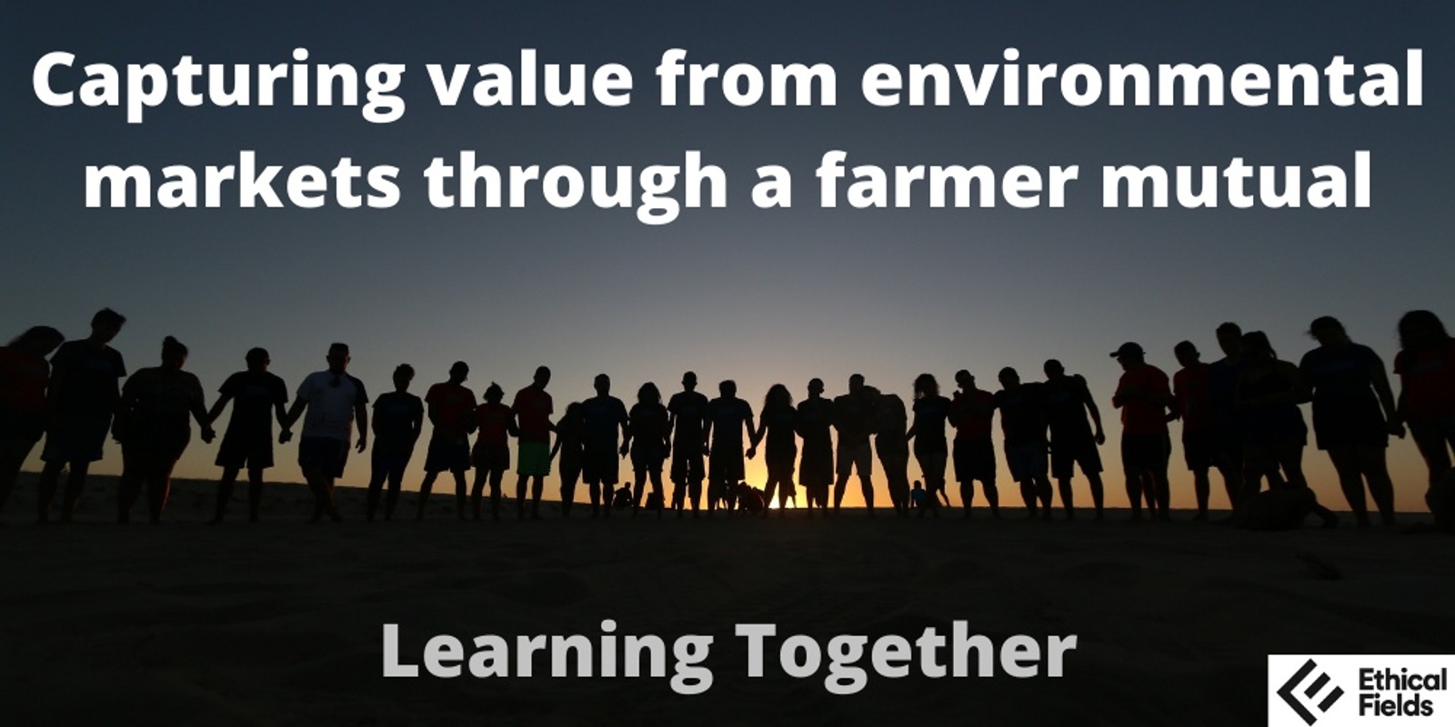 Banner image for Learning Together: Capturing value from environmental markets through a farmer mutual