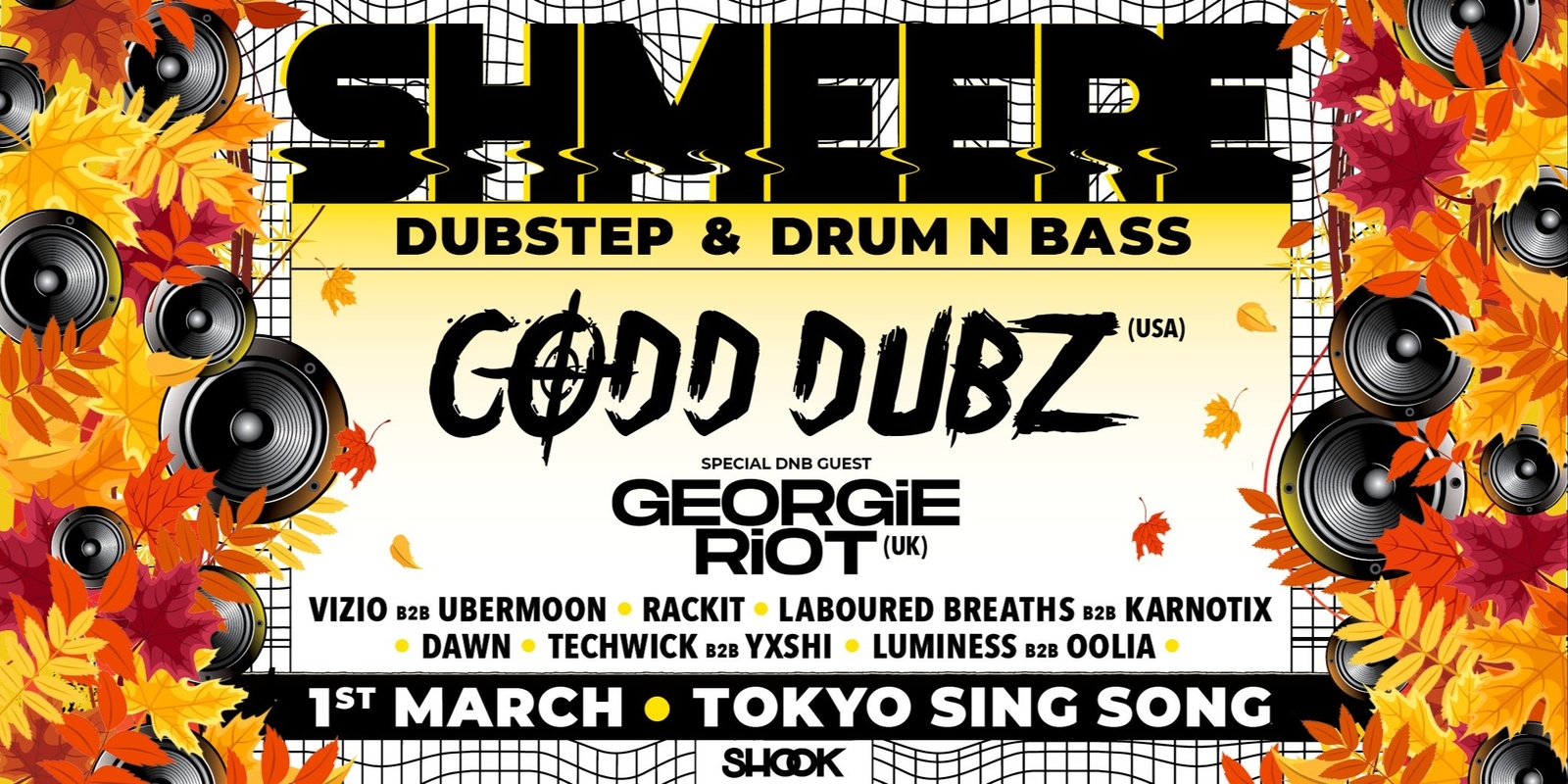 SHMEERE 11 Dubstep & Drum n Bass ft. CODD DUBZ (USA) + GEORGIE 