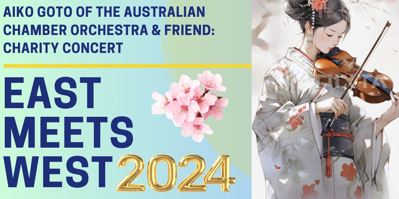 Banner image for AJS ACT East Meets West Charity Concert 2024