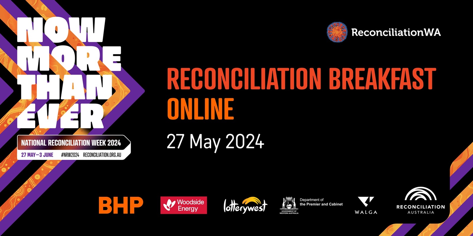 Banner image for Reconciliation Breakfast - Online | National Reconciliation Week 2024
